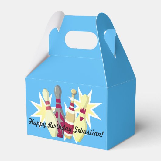 ヴィンテージスタイルボーリング フェイバーボックス (正面サイド)