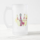 ヴィンテージスタイルボーリング フロストグラスビールジョッキ (左)