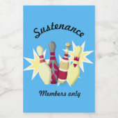 ヴィンテージスタイルボーリング フードラベル (シングルラベル)