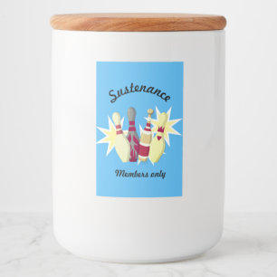 ヴィンテージスタイルボーリング フードラベル