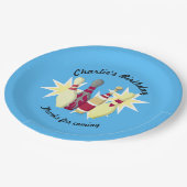 ヴィンテージスタイルボーリング ペーパープレート (アングル)