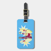 ヴィンテージスタイルボーリング ラゲッジタグ (正面縦)