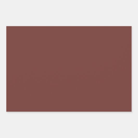 ヴィンテージスタイルポインセチア素朴クリスマス ラッピングペーパーシート (正面3)