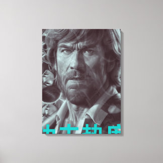 ヴィンテージスタイルポスター&キャンバスカンフー熱 キャンバスプリント