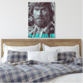 ヴィンテージスタイルポスター&キャンバスカンフー熱 キャンバスプリント (インサイチュ (寝室))