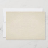 ヴィンテージスタイルポストカードホリデーセレブレーションパーティー 招待状 (裏面)