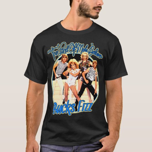 ヴィンテージスタイルポップグループ Tシャツ (正面)