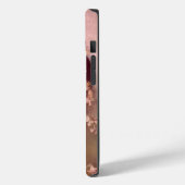 ヴィンテージスタイルポートレートの美しいフローラ女性 Case-Mate iPhoneケース (裏面 / 左)