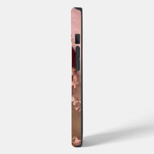 ヴィンテージスタイルポートレートの美しいフローラ女性 Case-Mate iPhoneケース (裏面 / 左)