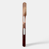 ヴィンテージスタイルポートレートの美しい女性ピンク Case-Mate iPhoneケース (裏面 / 右)