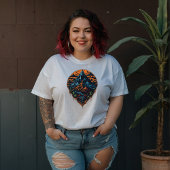 ヴィンテージスタイルマウンテンクリーク – ウィルダネスキャンピング Tシャツ