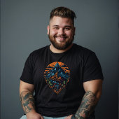 ヴィンテージスタイルマウンテンクリーク – ウィルダネスキャンピング Tシャツ