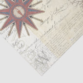 ヴィンテージスタイルマップ（羅針盤あり） 薄葉紙 (詳細)