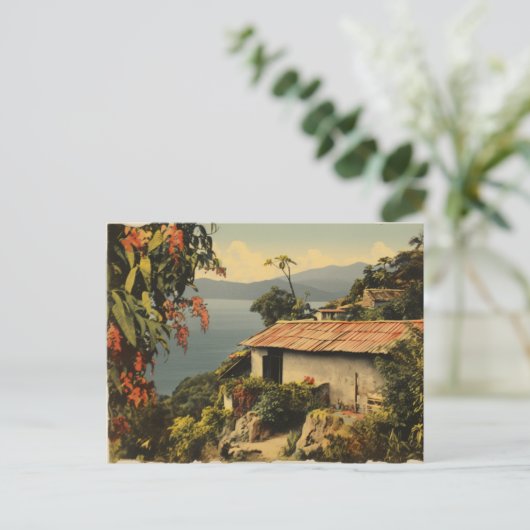 ヴィンテージスタイルメキシコ通りはがき シーズンポストカード (スタンド正面)