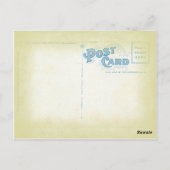 ヴィンテージスタイルメリークリスマス ポストカード (裏面)