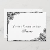 ヴィンテージスタイルラブ引用文日付の保存 案内ポストカード (正面/裏面)