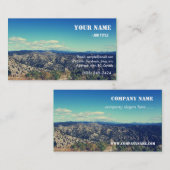ヴィンテージスタイルランドスケープ写真名刺 名刺 (正面/裏面)