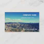 ヴィンテージスタイルランドスケープ写真名刺 名刺 (裏面)