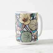 ヴィンテージスタイルリリー&ベリアートーズマグカップ コーヒーマグカップ (正面右)