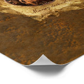 ヴィンテージスタイルリーダーシップやる気を起こさせるポスター ポスター (角)