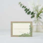 ヴィンテージスタイルレースデザイン座席表 プレイスカード (スタンド正面)