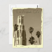 ヴィンテージスタイルロサンゼルスはがき！ ポストカード (正面/裏面)