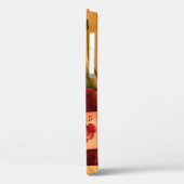 ヴィンテージスタイルワインと水彩画 Case-Mate iPhoneケース (裏面 / 左)