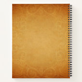 ヴィンテージスタイルヴァントラベルジャーナル ノートブック (裏面)