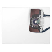 ヴィンテージスタイルヴィンテージカメラ ノートパッド (正面)