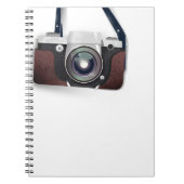 ヴィンテージスタイルヴィンテージカメラ ノートブック (正面)