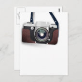 ヴィンテージスタイルヴィンテージカメラ ポストカード (正面/裏面)