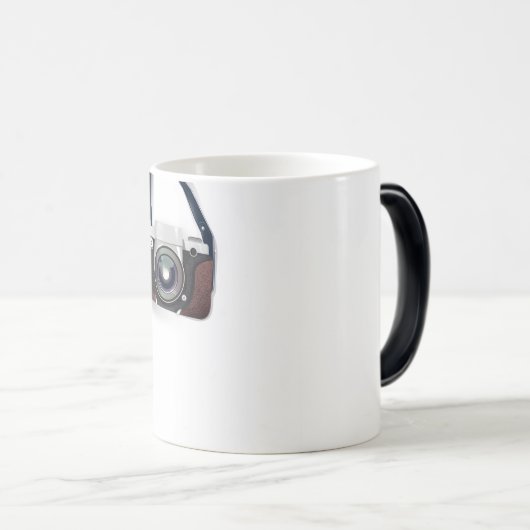 ヴィンテージスタイルヴィンテージカメラ モーフィングマグカップ (正面右)