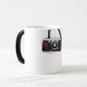 ヴィンテージスタイルヴィンテージカメラ モーフィングマグカップ (正面左)