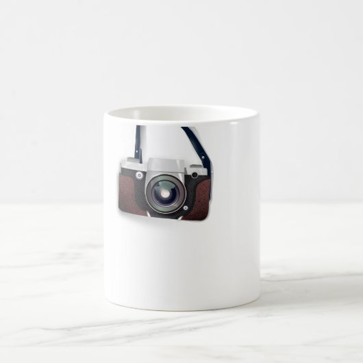 ヴィンテージスタイルヴィンテージカメラ モーフィングマグカップ (中央)