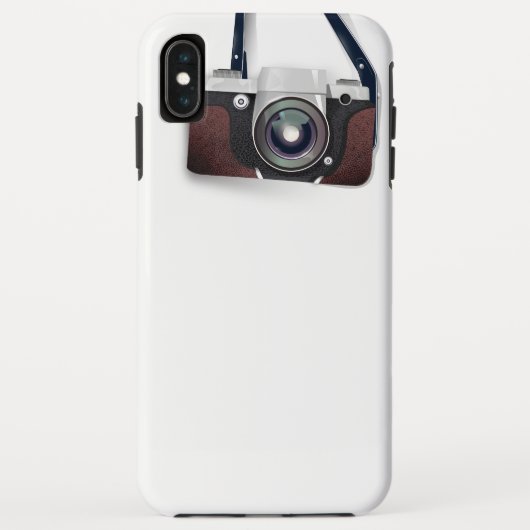 ヴィンテージスタイルヴィンテージカメラ Case-Mate iPhoneケース (裏面)