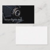 ヴィンテージスタイル写真名刺 名刺 (正面/裏面)