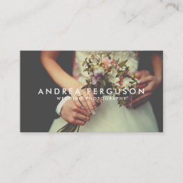 ヴィンテージスタイル写真家オーバーレイ名刺 名刺