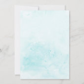 ヴィンテージスタイル冬のクリスマスパーティー 招待状 (裏面)