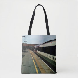 ヴィンテージスタイル列車 トートバッグ