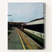 ヴィンテージスタイル列車 ノートブック (裏面)