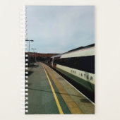 ヴィンテージスタイル列車 プランナー手帳 (正面)