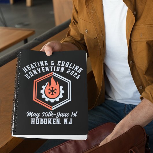 ヴィンテージスタイル加熱冷却規則 ノートブック