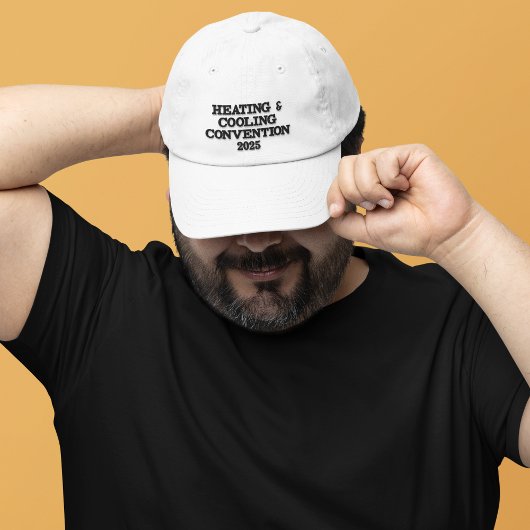 ヴィンテージスタイル加熱冷却規則 刺繍入りキャップ