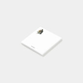 ヴィンテージスタイル化《鳥》ハヤブサオンブランチ ポストイット (アングル)