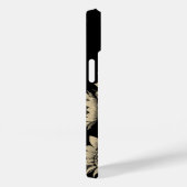 ヴィンテージスタイル単色花絵を描の花 Case-Mate iPhoneケース (裏面 / 右)