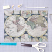 ヴィンテージスタイル多重カラフル球体 薄葉紙 (クラフト)