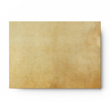 ヴィンテージスタイル封筒と緑デザイン