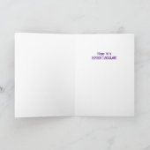 ヴィンテージスタイル幽霊のよく出るハウスアンドパンプキンハロウィーン シーズンカード (内部)