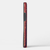 ヴィンテージスタイル愛国ストライプ電話ケース Case-Mate iPhoneケース (裏面 / 右)