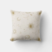 ヴィンテージスタイル星座パターン クッション (正面)